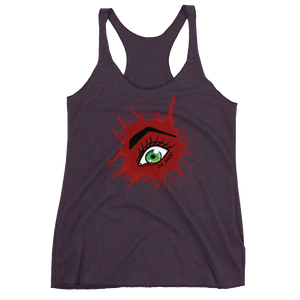 Dr. Jiynxd Bloody Eye Women's Racerback Tank