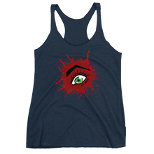Load image into Gallery viewer, Dr. Jiynxd Bloody Eye Women&#39;s Racerback Tank

