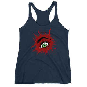 Dr. Jiynxd Bloody Eye Women's Racerback Tank