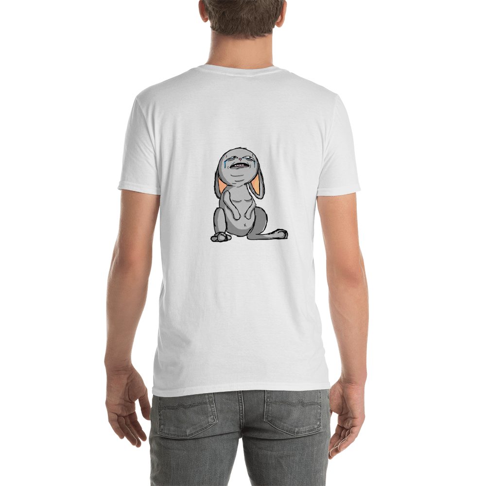 Emo Bunny Short-Sleeve Unisex T-Shirt