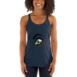 Watching you Women's Racerback Tank