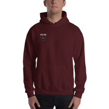 Load image into Gallery viewer, Rad Tech Girl Black Hair Hooded Sweatshirt
