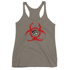 Dr. Jiynxd Biohazard Women's Racerback Tank