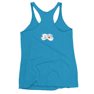 Dr. Jiynxd Bloody Eye Women's Racerback Tank