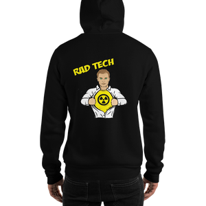 Rad tech Man (Blonde) Hooded Sweatshirt