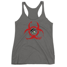 Load image into Gallery viewer, Dr. Jiynxd Biohazard Women&#39;s Racerback Tank
