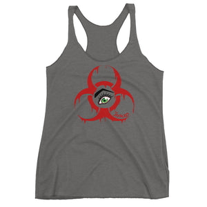 Dr. Jiynxd Biohazard Women's Racerback Tank
