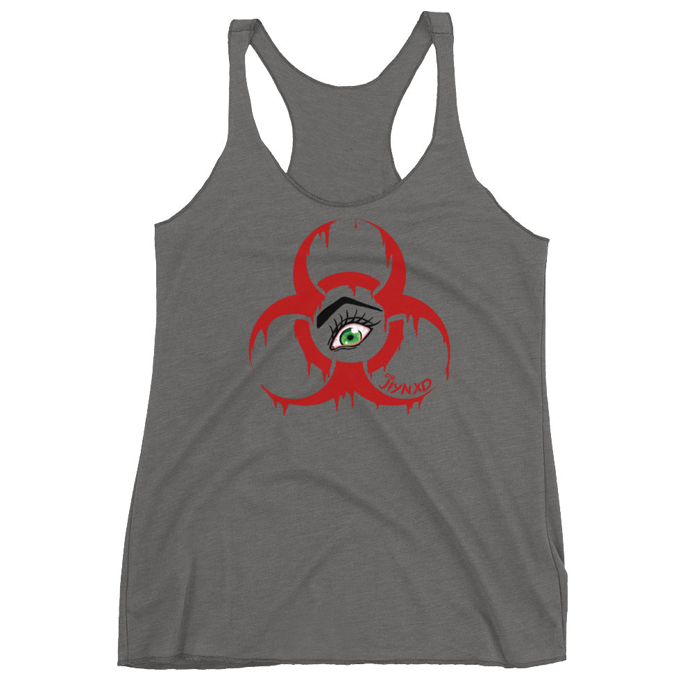 Dr. Jiynxd Biohazard Women's Racerback Tank
