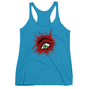 Dr. Jiynxd Bloody Eye Women's Racerback Tank