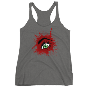 Dr. Jiynxd Bloody Eye Women's Racerback Tank
