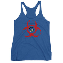 Load image into Gallery viewer, Dr. Jiynxd Biohazard Women&#39;s Racerback Tank
