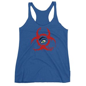 Dr. Jiynxd Biohazard Women's Racerback Tank