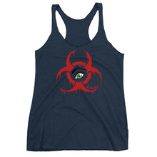 Load image into Gallery viewer, Dr. Jiynxd Biohazard Women&#39;s Racerback Tank
