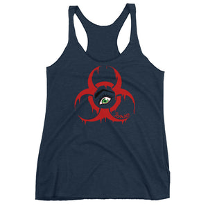 Dr. Jiynxd Biohazard Women's Racerback Tank