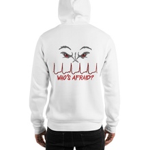 Load image into Gallery viewer, Who&#39;s Afraid? Wolf Hooded Sweatshirt
