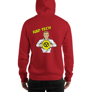 Rad tech Man (Blonde) Hooded Sweatshirt