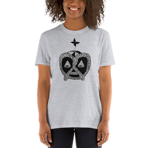 Pretzel Boy Short-Sleeve Unisex T-Shirt ( design on front)