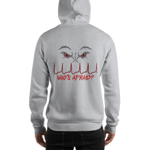 Load image into Gallery viewer, Who&#39;s Afraid? Wolf Hooded Sweatshirt
