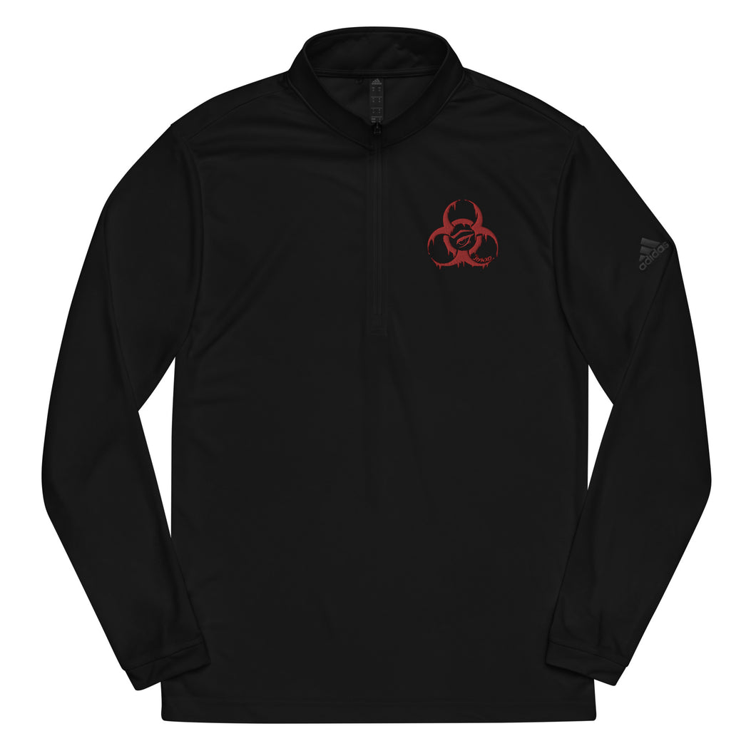 Biohazard Quarter zip pullover