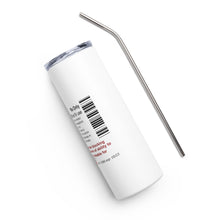 Load image into Gallery viewer, Sarcasticholine Stainless steel tumbler
