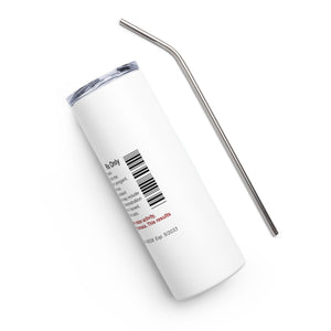Stainless steel tumbler