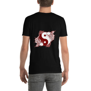 Yin Yang Koi Short-Sleeve Unisex T-Shirt