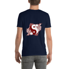 Load image into Gallery viewer, Yin Yang Koi Short-Sleeve Unisex T-Shirt
