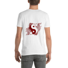 Load image into Gallery viewer, Yin Yang Koi Short-Sleeve Unisex T-Shirt
