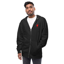 Load image into Gallery viewer, Biohazard Joined Unisex fleece zip up hoodie
