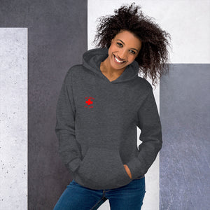 Woman's Trauma Nurse Crossing Pullover Hoodie