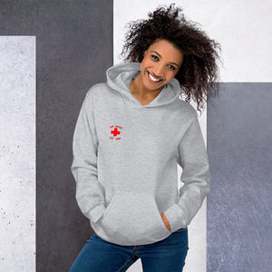 Woman's Trauma Nurse Crossing Pullover Hoodie