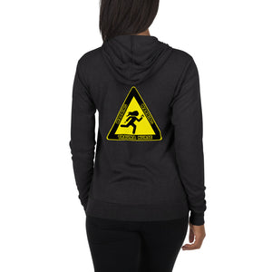 Woman's Trauma Nurse Crossing Lightweight zip hoodie