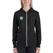 Load image into Gallery viewer, Barium Barista Blonde Unisex zip hoodie
