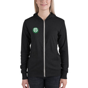 Barium Barista Blonde Unisex zip hoodie