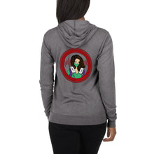 Load image into Gallery viewer, Vfib Jiynxd Dark Hair/Light Skin Unisex zip hoodie
