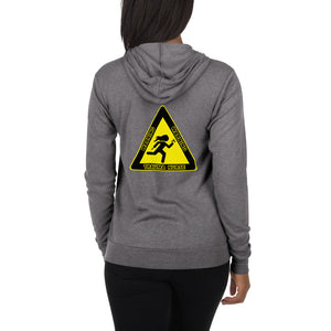 Woman's Trauma Nurse Crossing Lightweight zip hoodie