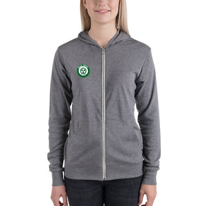 Barium Barista Blonde Unisex zip hoodie