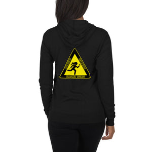 Woman's Trauma Nurse Crossing Lightweight zip hoodie