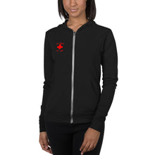 Load image into Gallery viewer, Dr. Jiynxd (Dark hair) Unisex zip hoodie
