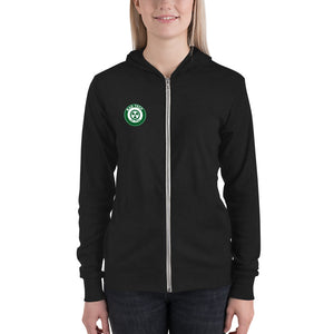 Barium Barista Blonde Unisex zip hoodie