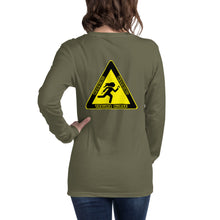 Load image into Gallery viewer, Woman&#39;s Trauma Nurse Crossing Long Sleeve Tee
