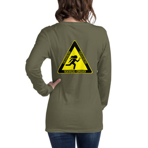 Woman's Trauma Nurse Crossing Long Sleeve Tee