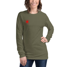 Load image into Gallery viewer, Woman&#39;s Trauma Nurse Crossing Long Sleeve Tee

