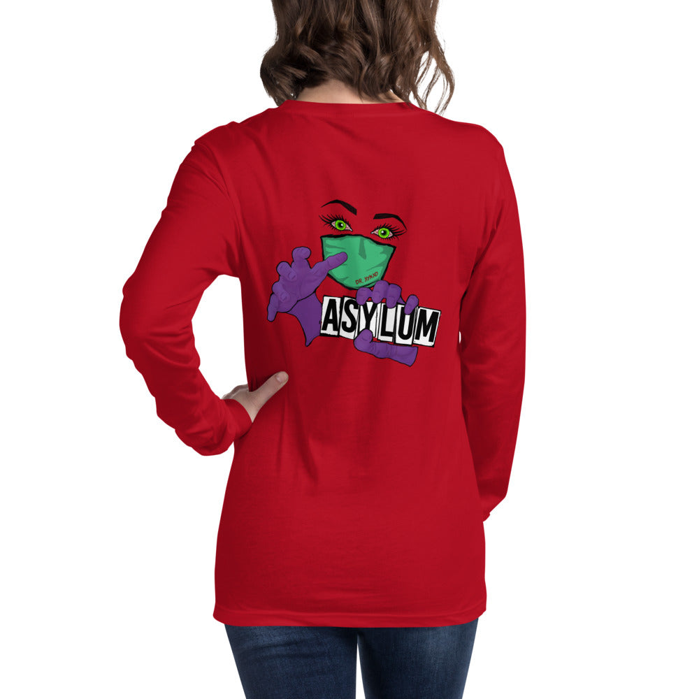 Asylum Unisex Long Sleeve Tee