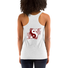 Load image into Gallery viewer, Yin Yang Koi Fish Women&#39;s Racerback Tank

