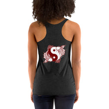 Load image into Gallery viewer, Yin Yang Koi Fish Women&#39;s Racerback Tank
